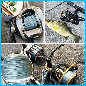 ★グレイ_サイズ:PE3号-35LB★ Wata Champ PEライン 4編み 0.8号 1.0号 1.2号 1.5号 2号 2.5号 3号 ケース付き 釣り糸 よつあみ 150mの画像8