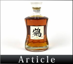 170488古酒〇未開栓 ニッカ 鶴 17年 ウヰスキー ウイスキー NIKKA TSURU aged 17 years JAPANESE WHISKY 700ml 43%/ A