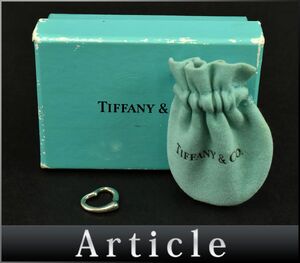 166906◆Tiffany&co ティファニー オープンハート ネックレストップ ペンダントトップ アクセサリー Sv925 シルバー レディース/ E