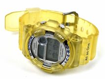 170908◆動作確認済 CASIO カシオ G-SHOCK Gショック 腕時計 クォーツ DW-9200K デジタル SS 樹脂 シルバー ベージュ メンズ/ D_画像7