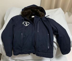 フランス海軍 デッキパーカ（レプリカ）　French NAVY DECK PARKA ＊中古品 ＊Mサイズ／ネイビー