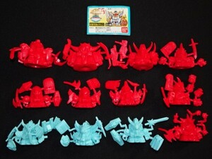 未切り【ガンドランダー 闇の黙示録5・12/13種セミコンプ②】美品・元祖SDガンダム・BB戦士・当時物・ワタル・グランゾート・キン消し