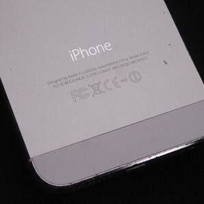 送料無料 Apple iPhone5s 32GB ME336J/A A1453 判定◯ シルバー ジャンクの画像8