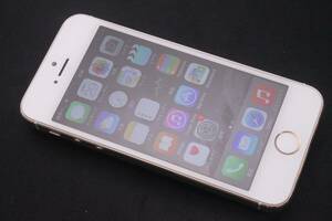 送料無料 Apple iPhone5s 32GB NE337J/A A1453 判定◯ au ゴールド