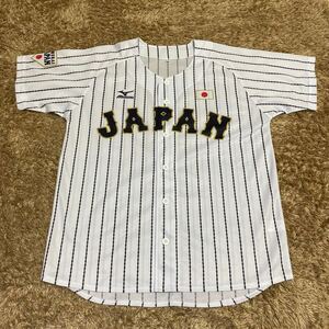 t51 MIZUNO 2013侍JAPANユニフォームシャツ サイズL表記 中国製