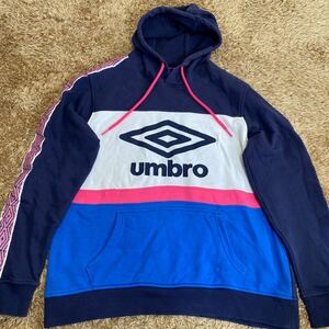 t56 umbro パーカー サイズXL表記 バングラデシュ製