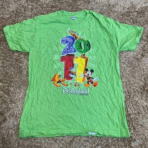 t71 Hanes Disneyland tシャツ サイズM表記 ホンジュラス製