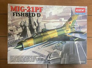 ACADEMY製 1/48 ミグ21PF FISHBED D