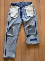 60s リーバイス501 BIGE オリジナル ヴィンテージ (LEVIS 501XX 551ZXX 502 505 606 66前期)vintage フェード感抜群_画像9