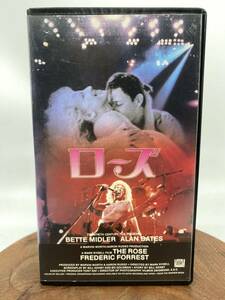 VHS ローズ ROSE ベット ミドラー マーク ライデル レンタルアップ レア 映画 ビデオ ロック ROCK BETTE MIDLER YO3X