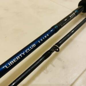 【美品】Daiwa LIBERTY CLUB EGING 832Mダイワ リバティクラブ エギング アオリイカ 2ピースロッド 餌木 春イカ 秋イカ ヤエン