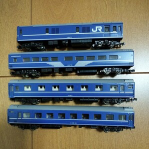 【中古品 現状渡し】⑤TOMIX トミックス ブルートレイン 客車 4両   鉄道模型 Nゲージ 国鉄 JRの画像1