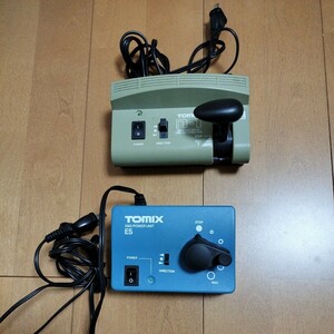 【中古品　動作確認済】⑧TOMIX　トミックス　パワーユニット　2個セット　　　鉄道　鉄道模型　パワーパック