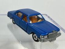 TOMICAトミカ MERCEDES BENZ 450SEL メルセデス　ベンツ　青色　日本製_画像7