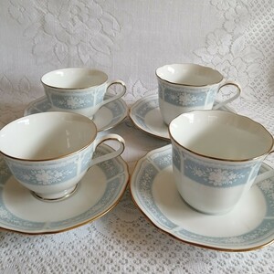 Noritake ノリタケ レースウッドゴールド カップ&ソーサー 4客セット まとめ売り