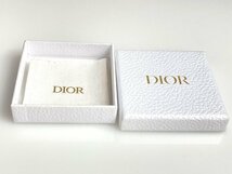 クリスチャン・ディオール　Christian Dior　DIOR ロゴ　ブレスレット　喜平チェーン　ラインストーン　シルバーカラー　YAS-6088_画像6