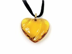  baccarat Baccarat crystal Heart код колье прозрачный orange YAS-5777