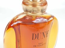 残多　クリスチャン・ディオール　Christian Dior　DUNE　デューン　オードトワレ　スプレー　50ml　残量：9割　YK-3694_画像4