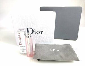  Christian * Dior Christian Dior Addict lip Glo u lip bar m#004 coral gift BOX attaching KES-2532