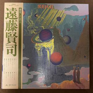 美品　遠藤賢司／KENJI 帯付レコード　LP 細野晴臣　横尾忠則