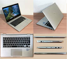 HP EliteBook x360 1030 G2 フルHD 13.3 インチモニター Core i7-7500U 8GB-mem NvMe-SSD256GB Windows11 Pro ワケあり_画像2