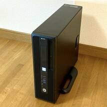 HP WorkStation Z240 SFF Xeon E3-1240 v5 グラボ AMD FirePro W2100 8GB-mem M.2 NvMe SSD 256GB + HDD 500GB_画像1