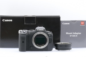 美品 Canon EOS R6 ボディ + マウントアダプター EF-EOS R キヤノン ミラーレス一眼 デジタルカメラ 箱付