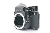 PENTAX 6x7 前期 TTL + アイレベルファインダー MF一眼レフ 中判カメラ フィルムカメラ セット ■22082_画像7