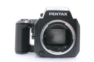 PENTAX 645N + フィルムバック120 AF中判カメラ ペンタックス フィルムカメラ ボディ セット ■22234