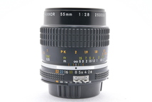 Nikon AI-S Micro-NIKKOR 55mm F2.8 Fマウント ニコン MF一眼用 単焦点マクロレンズ_画像7