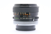 CANON LENS FD 50mm F1.4 S.S.C. FDマウント キヤノン MF一眼レフ用 標準単焦点レンズ_画像7