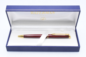 WATERMAN ウォーターマン マーブル 箱付 ボールペン ■22801