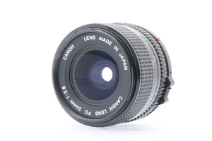 CANON LENS New FD 24mm F2.8 FDマウント キヤノン MF一眼レフ用 広角単焦点レンズ