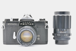 PENTAX SPOTMATIC + Super-Takumar 55mm F1.8 + 135mm F3.5 ペンタックス