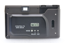 CONTAX T3D 後期 チタンブラック コンタックス AFコンパクト フィルムカメラ ダブルティース ケース付_画像2