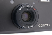 CONTAX T3D 後期 チタンブラック コンタックス AFコンパクト フィルムカメラ ダブルティース ケース付_画像8