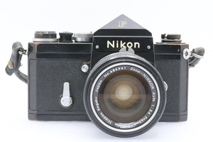 Nikon F 中期 アイレベル 718万台 +AI改 43-86mmF3.5 ニコン フィルムカメラ MF一眼レフ ズームレンズ
