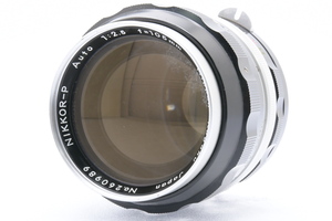 Nikon 非Ai NIKKOR-P Auto 105mm F2.5 Fマウント ニコン 中望遠 単焦点 MF一眼用交換レンズ