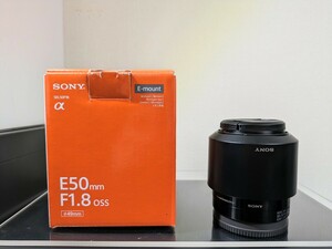 E 50mm F1.8 OSS SEL50F18 (B) [ブラック] SONY ソニー