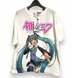 150cm ZARA トップス 半袖 Tシャツ アニメ 初音ミク 海外購入 新品 未使用 タグ付き ザラ 原宿系 マンガ オタク