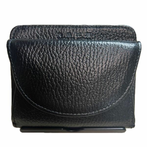 良品工房 日本製 二つ折り財布 ウォレット ブラック 黒 メンズ シンプル 財布 未使用