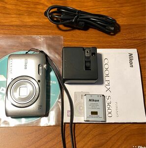 ニコン Nikon COOLPIX S3600コンパクトデジタルカメラ デジカメ　★送料込み