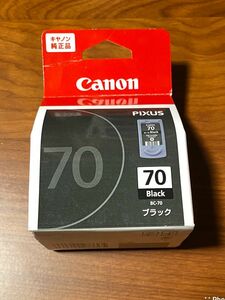 期限切れ Canon 純正 インクカートリッジ BC-70 ブラック キャノン 未開封 新品　★送料込み