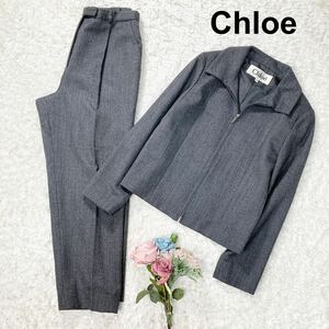 クロエ Chloe セットアップ スーツ ジャケット パンツ 42 大きいサイズ LL レディース B22427-100