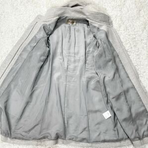 poushal ポーシャル ワールド カシミヤ100% コート ジャケット フォックスファー 40 L レディース B32418-86の画像7