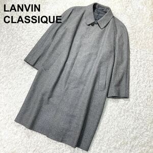 LANVIN CLASSIQUE ランバン ウール カシミヤシルク混 ジャケット ビジネス メンズ 50 B32418-103