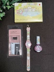 * charcoal .ko... character wristwatch & is ... manicure & puzzle *