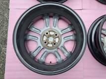 【良品】 マツダ DJ デミオ 純正 16×5.5J +40 4H100　 ハブ径54mm　4本セット MAZDA2 ベリーサ NB ND ロードスター 流用 ノーマル戻しに！_画像6