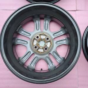 【良品】 マツダ DJ デミオ 純正 16×5.5J +40 4H100  ハブ径54mm 4本セット MAZDA2 ベリーサ NB ND ロードスター 流用 ノーマル戻しに！の画像6