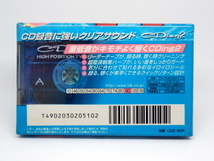 未使用カセットテープ　TDK CDing2 90　CD2-90R・ハイポジション_画像2